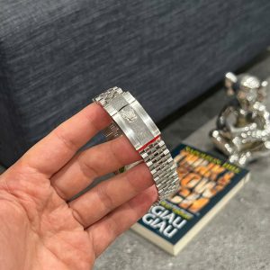 Đồng Hồ Rolex DateJust Replica 11 Mặt Xanh Blue Máy Cơ Thụy Sỹ Nhà Máy VS 36mm (2)