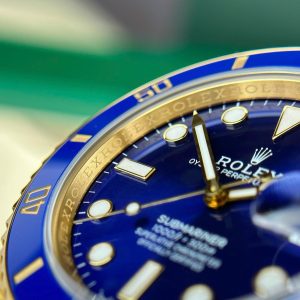 Đồng Hồ Rolex Submariner 126618LB Chế Tác Mạ Vàng Mặt Xanh Dương Nhà Máy VS 41mm (2)