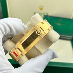 Đồng Hồ Rolex Submariner 126618LN Chế Tác Mạ Vàng Mặt Đen Nhà Máy VS 41mm (2)