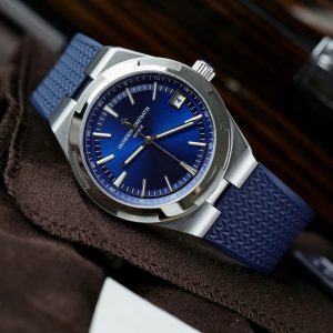 Đồng Hồ Vacheron Constantin Chế Tác Overseas 4500V Mặt Xanh Dương Dây Cao Su 41mm (2)