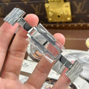 Đồng Hồ Vacheron Constantin Overseas Ultra-Thin 2000V Chế Tác Mặt Xám Dây Kim Loại Xưởng 8F 40mm (2)