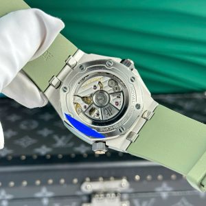 Đồng Hồ Audemars Piguet Rep 11 Royal Oak Offshore 15720ST Màu Xanh Lá Cây Nhà Máy APS 42mm (2)