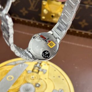 Đồng Hồ Cartier Ballon Bleu Rep Cao Cấp Nữ Mặt Hồng Máy Pin Thụy Sỹ Nhà Máy AF 33mm (2)