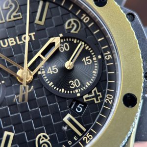 Đồng Hồ Hublot Big Bang Bản Kỉ Niệm 20 Năm Replica 11 Máy Cơ Tự Động Dây Cao Su Xưởng BBA 43mm (2)