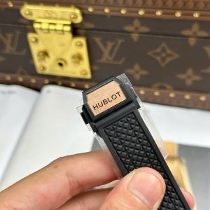 Đồng Hồ Hublot Big Bang King Gold Bản Kỉ Niệm 20 Năm Replica 11 Máy Cơ Tự Động Dây Cao Su Xưởng BBA 43mm (2)