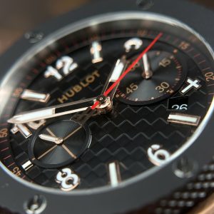 Đồng Hồ Hublot Big Bang King Gold Bản Kỉ Niệm 20 Năm Replica 11 Máy Cơ Tự Động Dây Cao Su Xưởng BBA 43mm (2)