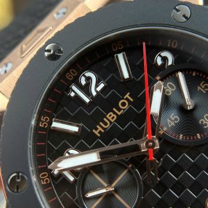 Đồng Hồ Hublot Big Bang King Gold Bản Kỉ Niệm 20 Năm Replica 11 Máy Cơ Tự Động Dây Cao Su Xưởng BBA 43mm (2)