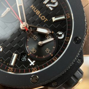Đồng Hồ Hublot Big Bang King Gold Bản Kỉ Niệm 20 Năm Replica 11 Máy Cơ Tự Động Dây Cao Su Xưởng BBA 43mm (2)