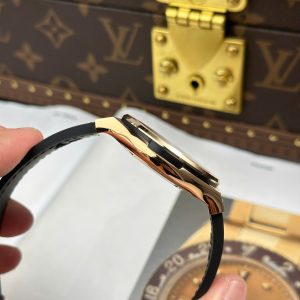 Đồng Hồ Hublot Classic Fusion King Gold Replica 11 Mặt Trắng Trọng Lượng 85 Gram Xưởng JJZ 42mm (2)