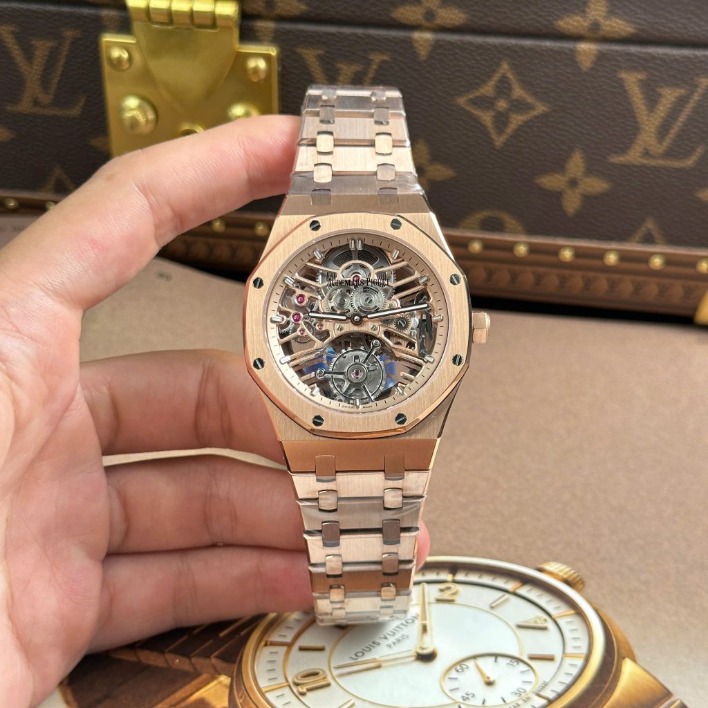 Đồng Hồ Nam Replica 11 Audemars Piguet Royal Oak 26735 Bộ Chuyển Động Tourbillon 41mm (2)