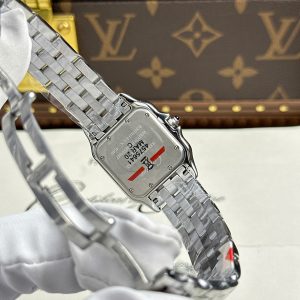 Đồng Hồ Nữ Cartier Panthere Replica 11 Màu Trắng Máy Pin Thụy Sỹ Xưởng BV 27x36mm (2)