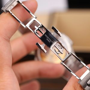 Đồng Hồ Nữ Patek Philippe Nautilus 7118 Rep 11 Mặt Xám Dây Kim Loại Nhà Máy GR 35 (2)