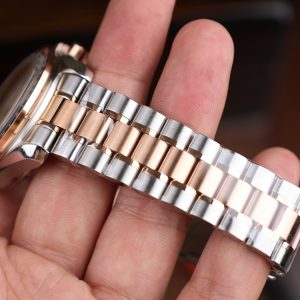 Đồng Hồ Omega SpeedMaster MoonWatch Chế Tác Demi Vàng Hồng Dây Kim Loại 42mm (2)