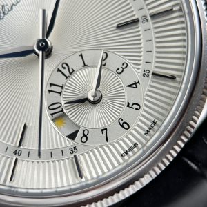 Đồng Hồ Rolex Cellini Chế Tác Dual Time 50529 Mặt Trắng Máy Cơ Thụy Sỹ Xưởng KZ 39mm (2)