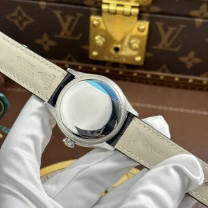 Đồng Hồ Rolex Cellini Chế Tác Dual Time 50529 Mặt Trắng Máy Cơ Thụy Sỹ Xưởng KZ 39mm (2)