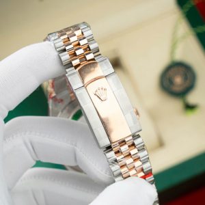 Đồng Hồ Rolex DateJust 126331 Chế Tác Mặt Chocolate Phủ Vàng Hồng 18K Xưởng GM 41mm (2)