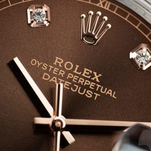 Đồng Hồ Rolex DateJust 126331 Chế Tác Mặt Chocolate Phủ Vàng Hồng 18K Xưởng GM 41mm (2)