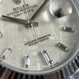 Đồng Hồ Rolex Day-Date Chế Tác Mặt Thiên Thạch Trọng Lượng 186 Grams Nhà Máy QF 40mm (2)