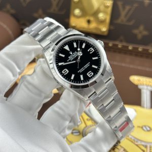 Đồng Hồ Rolex Explorer 124270 Rep Cao Cấp Mặt Đen Máy Cơ Thụy Sỹ Nhà Máy VS 36mm (2)