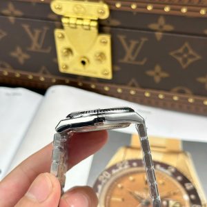 Đồng Hồ Rolex Replica 11 Land-Dweller 127234 Mặt Trắng Họa Tiết Tổ Ong 36mm (2)