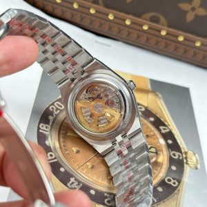 Đồng Hồ Rolex Replica 11 Land-Dweller 127234 Mặt Trắng Họa Tiết Tổ Ong 36mm (2)
