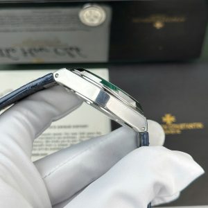Đồng Hồ Vacheron Constantin Replica 11 Overseas Dual Time 7900V Màu Xanh Dương Nhà Máy PZ 41mm (2)