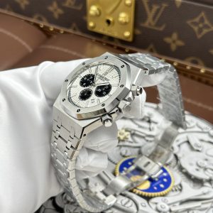 Đồng Hồ Audemars Piguet Chế Tác Royal Oak 26331ST Mặt Trắng Máy Cơ Thụy Sỹ Xưởng APS 41mm (2)