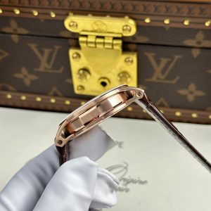 Đồng Hồ Audemars Piguet Rep 11 Code 11.59 Selfwinding 15210OR Mạ Vàng Hồng Mặt Trắng Xưởng APS 41mm (2)