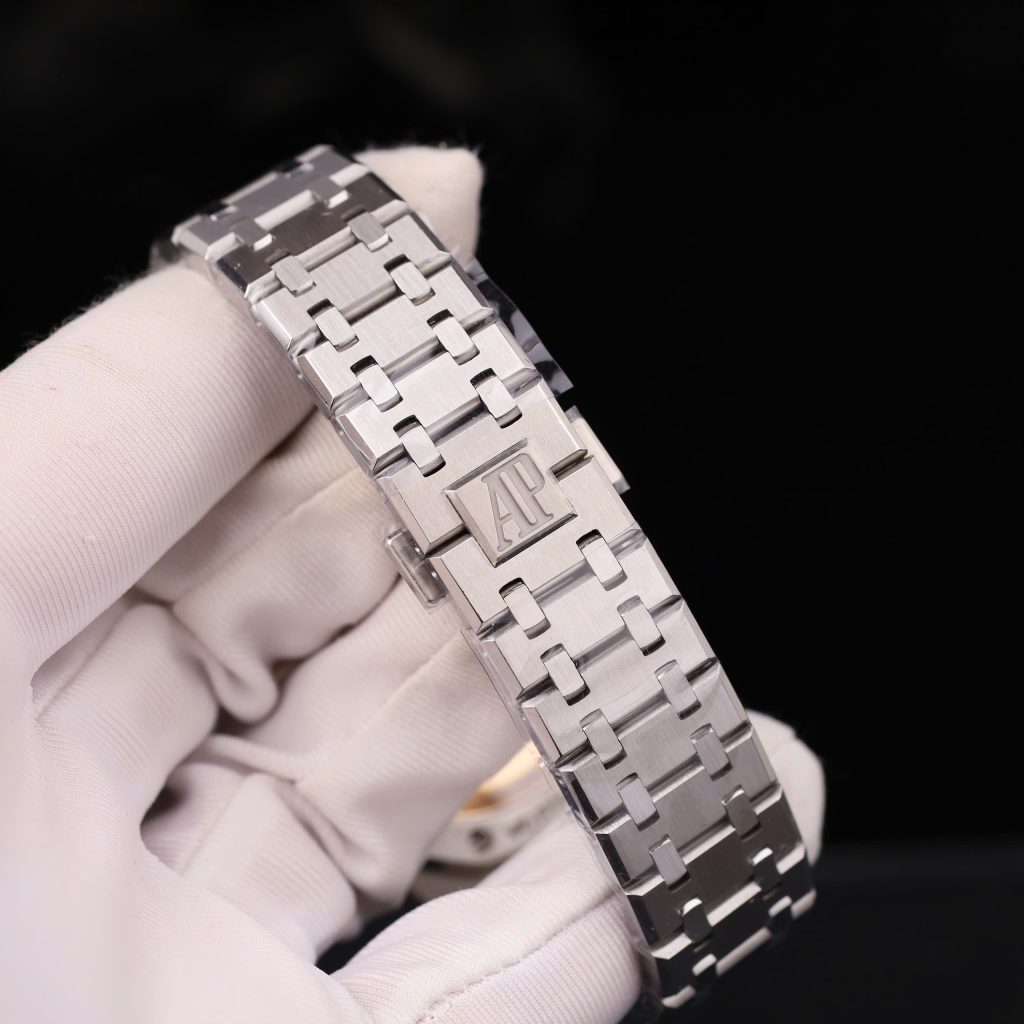 Đồng Hồ Audemars Piguet Royal Oak 15500 Chế Tác Mặt Xanh Lá Cây Máy Cơ Thụy Sỹ Nhà Máy APS 41mm (2)