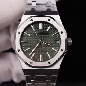 Đồng Hồ Audemars Piguet Royal Oak 15500 Chế Tác Mặt Xanh Lá Cây Máy Cơ Thụy Sỹ Nhà Máy APS 41mm (2)