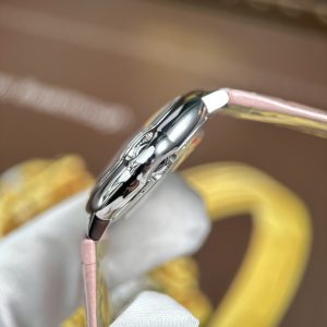 Đồng Hồ Cartier Ballon Bleu Chế Tác Nữ Màu Hồng Máy Pin Thụy Sỹ Xưởng AF 33mm (2)