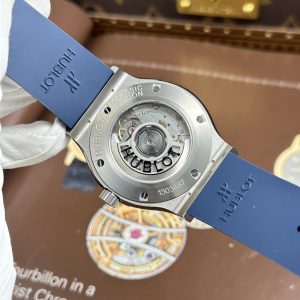 Đồng Hồ Hublot Chế Tác Classic Fusion Titanium Boutique Pisa 1940 Edition Màu Xanh Dương Xưởng JJZ 42mm (2)