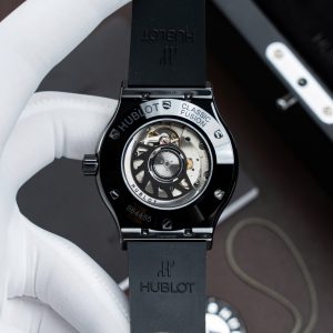 Đồng Hồ Hublot Classic Fusion Chế Tác Mặt Carbon Vỏ Gốm Đen Máy SW300 Thụy Sỹ 42mm (2)
