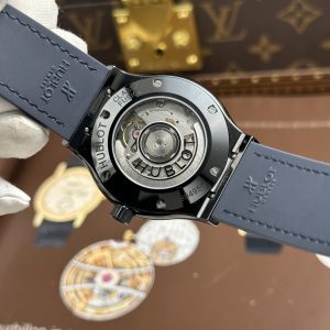 Đồng Hồ Hublot Rep Cao Cấp Classic Fusion Ceramic Boutique Pisa 1940 Edition Mặt Số Xanh Dương Xưởng JJZ 42mm (2)