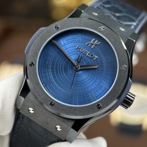 Đồng Hồ Hublot Rep Cao Cấp Classic Fusion Ceramic Boutique Pisa 1940 Edition Mặt Số Xanh Dương Xưởng JJZ 42mm (2)