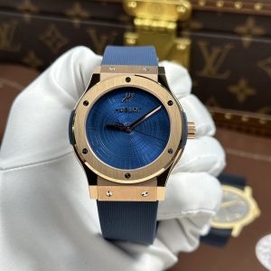 Đồng Hồ Hublot Replica 11 Classic Fusion King Gold Boutique Pisa 1940 Edition Dây Cao Su Xưởng JJZ 42mm (2)