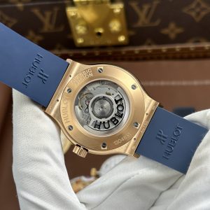 Đồng Hồ Hublot Replica 11 Classic Fusion King Gold Boutique Pisa 1940 Edition Dây Cao Su Xưởng JJZ 42mm (2)