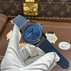 Đồng Hồ Hublot Replica Cao Cấp Classic Fusion Boutique Pisa 1940 Edition Vỏ Gốm Đen Xưởng JJZ 42mm (2)