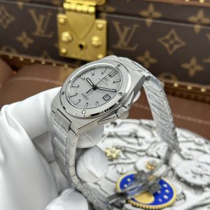 Đồng Hồ IWC Ingenieur Chế Tác Mặt Số Bạc Máy Cơ Thuỵ Sỹ Nhà Máy V7 40mm (2)