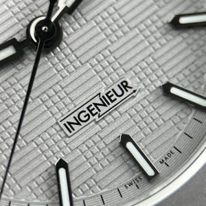 Đồng Hồ IWC Ingenieur Chế Tác Mặt Số Bạc Máy Cơ Thuỵ Sỹ Nhà Máy V7 40mm (2)