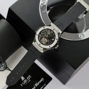 Đồng Hồ Nam Hublot Big Bang Tourbillon Replica 11 Mặt Lộ Cơ Dây Cao Su 44mm (2)
