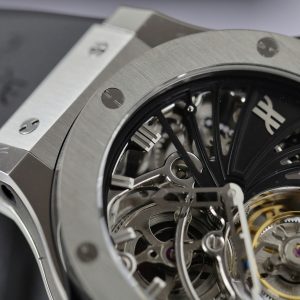 Đồng Hồ Nam Hublot Big Bang Tourbillon Replica 11 Mặt Lộ Cơ Dây Cao Su 44mm (2)