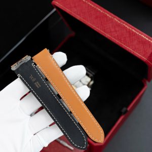 Đồng Hồ Nữ Cartier Santos Replica 11 Màu Demi Vàng Xưởng BV 35 (2)