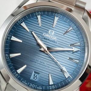 Đồng Hồ Omega Replica 11 Seamaster Aqua Terra 150M Mặt Số Summer Blue Nhà Máy VS 41mm (2)