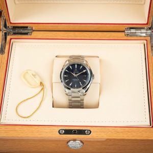 Đồng Hồ Omega Seamaster Aqua Terra Chế Tác Mặt Đen Kẻ Sọc Máy Cơ Thụy Sỹ Xưởng VS 41mm (3)