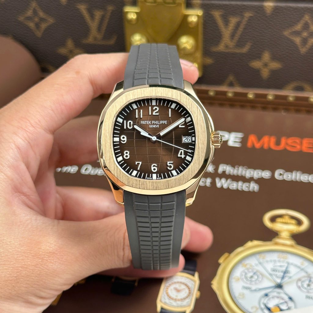 Đồng Hồ Patek Philippe Aquanaut 5167R Tinh Chỉnh Nhà Máy Trọng Lượng 124 Gram Máy Khắc 40mm (2)