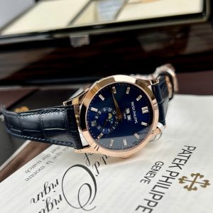 Đồng Hồ Patek Philippe Complications 5396R Chế Tác Bọc Vàng Hồng 18K Mặt Xanh Dương 38 (2)