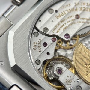 Đồng Hồ Patek Philippe Cubitus 5822P Chế Tác Mặt Xanh Dương Bộ Máy Calibre 240 Super Clone 45mm (2)