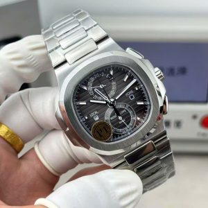 Đồng Hồ Patek Philippe Nautilus 5990 Chế Tác Mặt Xám Máy Cơ Tự Động Thụy Sỹ Nhà Máy P1 40 (3)
