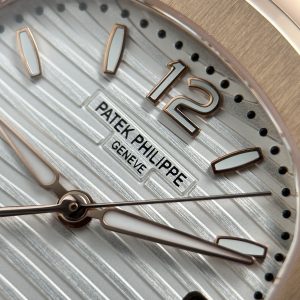 Đồng Hồ Patek Philippe Replica 11 Nautilus 7010 Vỏ Mạ Vàng Hồng Máy Pin 32mm (6)
